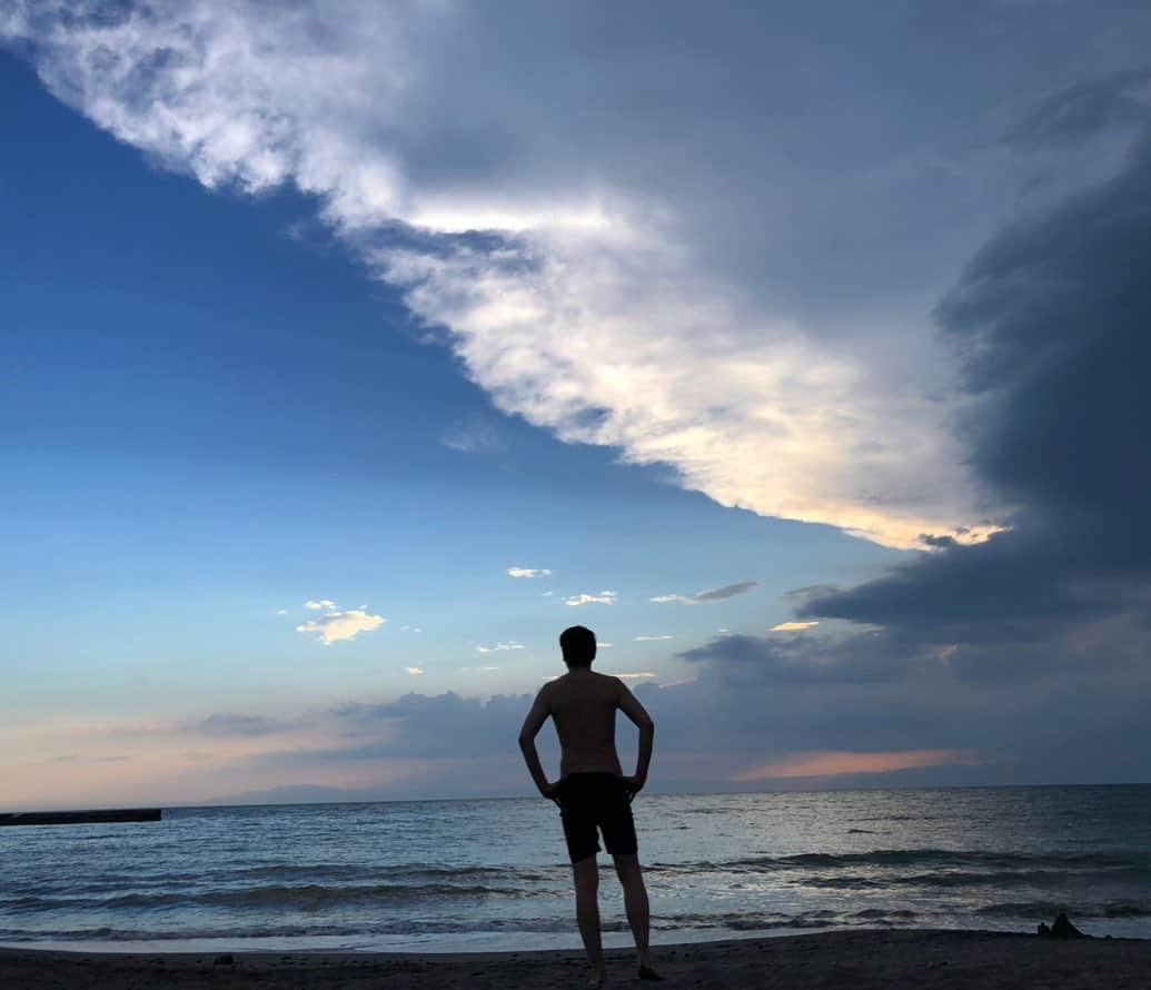加藤章太郎さんのインスタグラム写真 - (加藤章太郎Instagram)「🍉夏休み #detox #beach #ocean #sunset  #relax」8月12日 18時49分 - __shotaro__