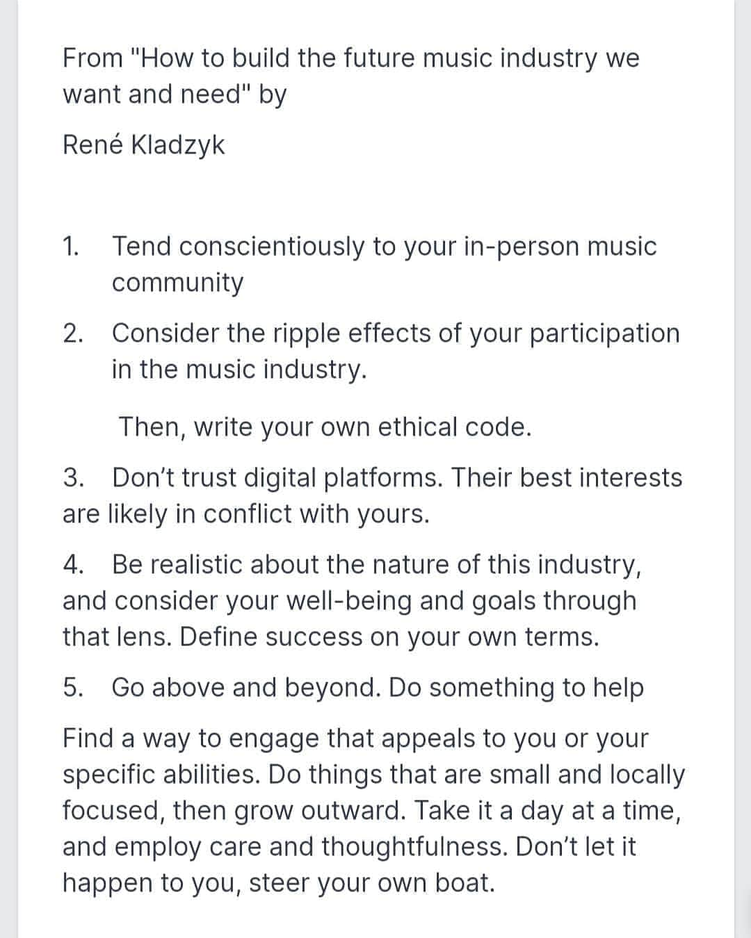 カインドネスさんのインスタグラム写真 - (カインドネスInstagram)「Politics has left me feeling sad & bereft recently, so I've been thinking more about direct community building. Within music one of the things we struggle most with is access to information. I've been compiling as much clear information as possible to explain some of the realities of releasing, touring, signing deals & working with your professional team. I'm going to refine it for a while so it's not completely overwhelming, and at this point would like to find some willing participants to workshop this with.  Leave a comment here and indicate what level of technical detail you're looking to explore.   "Optimistic" would be people at the beginning of their career, on the verge of signing a deal or publishing "Confused" would be anyone who's already in the system but is looking to understand better the new world of release options "Commiseration" is a final group for folks who have been doing this too long and need advice about tools for consolidating their work, catalogue & income streams. It's ok to think about a way out!!  That's "optimistic" "confused" or "commiseration" 🗳️  This is just a beta test before doing this more widely. Will probably be on Zoom for now   Just a caveat, this is not advice about how to reach an audience or build one, something I think we're all uncertain about. This relates more to being informed about release models, contracts, income streams & the industry itself. POC to the front 😘  The last slide is a summary of René Kladzyk's amazing piece for @thecreativeindependent linked in bio」8月12日 19時04分 - kindnessmusic