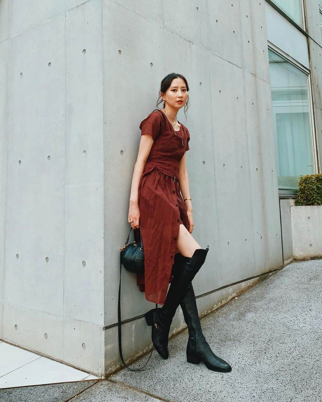 河北麻友子さんのインスタグラム写真 - (河北麻友子Instagram)「FASHION OUTFIT: Beautiful People  BOOTS: Styling BAG: Gucci  #FASHION #OOTD #麻友コーデ」8月12日 21時08分 - mayukokawakitaofficial