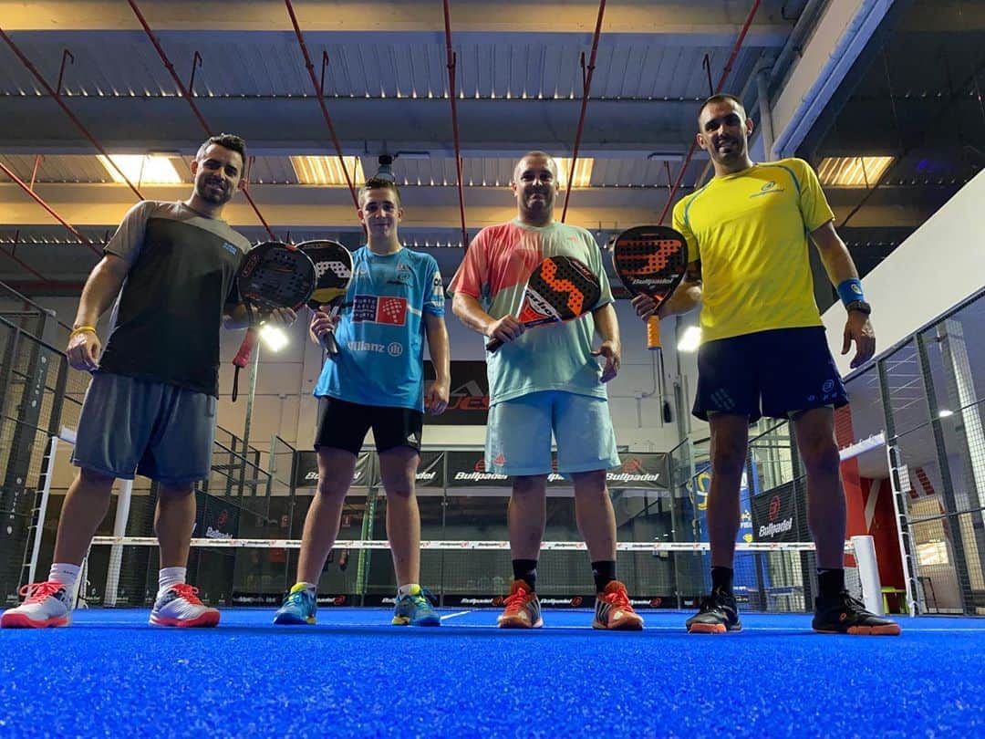 ジョルディ・コディーナのインスタグラム：「Burn partido esta mañana con @alvarochini @cogorro #cogorrojr」