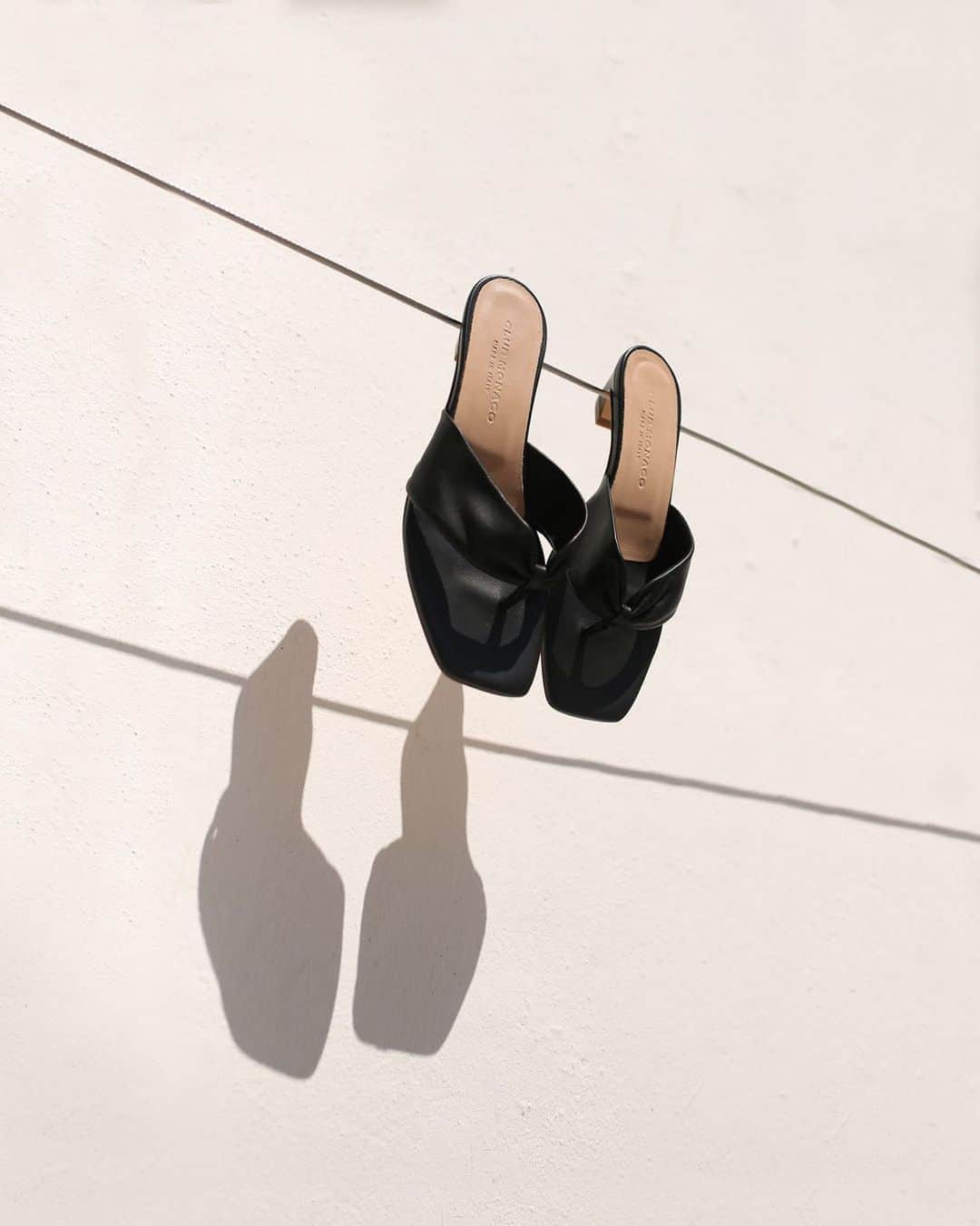 Club Monacoのインスタグラム：「A summer icon reimagined in luxe leather, the Miara Sandal.」
