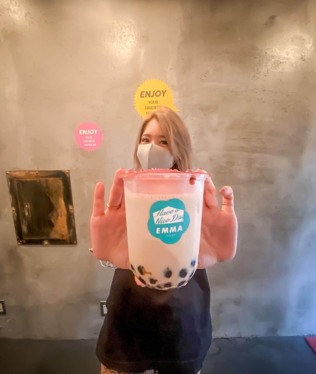 DJ CHI☆MEROのインスタグラム：「ENJOY!!!【@emma_tapioca 】」