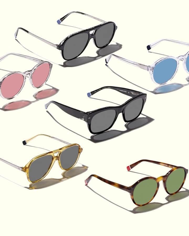 オールバーブラウンのインスタグラム：「We've used our years of holiday know-how to create four new sunglasses in four flattering colours. 😎 Each style is handmade in France using acetate produced by Mazzucchelli in Italy. Meet Turchi, Harlyn, Estoril and Nerano, named after famous beaches from around the world (kudos if you can pinpoint their locations!?)👏🌎  Explore them all via the link in bio.  #DoseOfSun #OBsAroundTheWorld #OrlebarBrown」