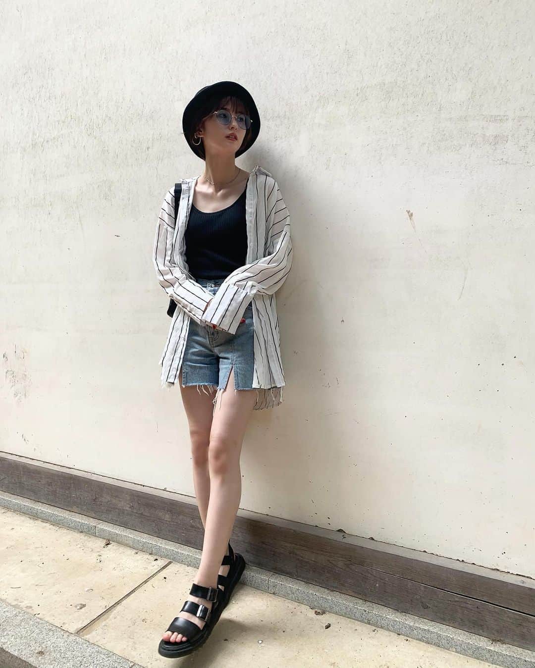 クリスティーナ菜波さんのインスタグラム写真 - (クリスティーナ菜波Instagram)「たまにはおもいっきりカジュアルに🐒  #codenate#fashiongram」8月12日 22時32分 - nanami10910