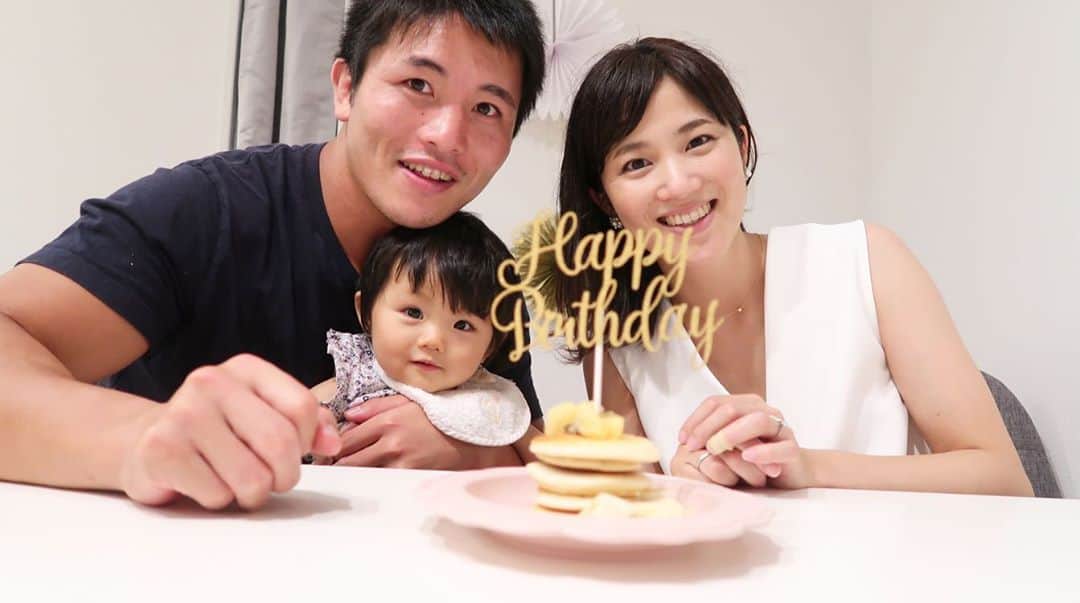 杉岡沙絵子さんのインスタグラム写真 - (杉岡沙絵子Instagram)「お誕生日おめでとう♡   ・ ・ #happybirthday#1歳」8月12日 22時51分 - saeko_sugioka
