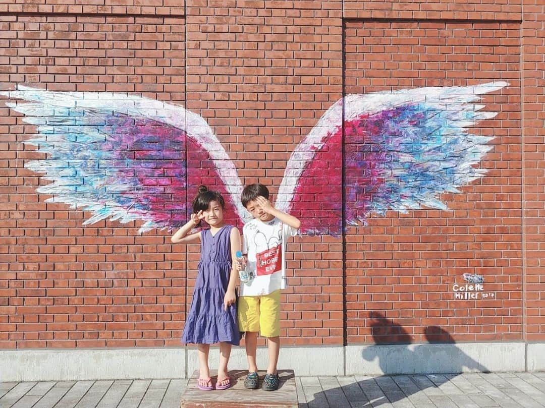 大友愛さんのインスタグラム写真 - (大友愛Instagram)「かわいぃ❤️  @shin_life0617  #シンココ #年子兄妹」8月12日 22時53分 - ai_dayooon