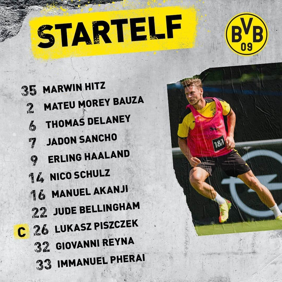 ボルシア・ドルトムントさんのインスタグラム写真 - (ボルシア・ドルトムントInstagram)「Unsere Start-1️⃣1️⃣ für #ALTBVB!」8月12日 23時00分 - bvb09