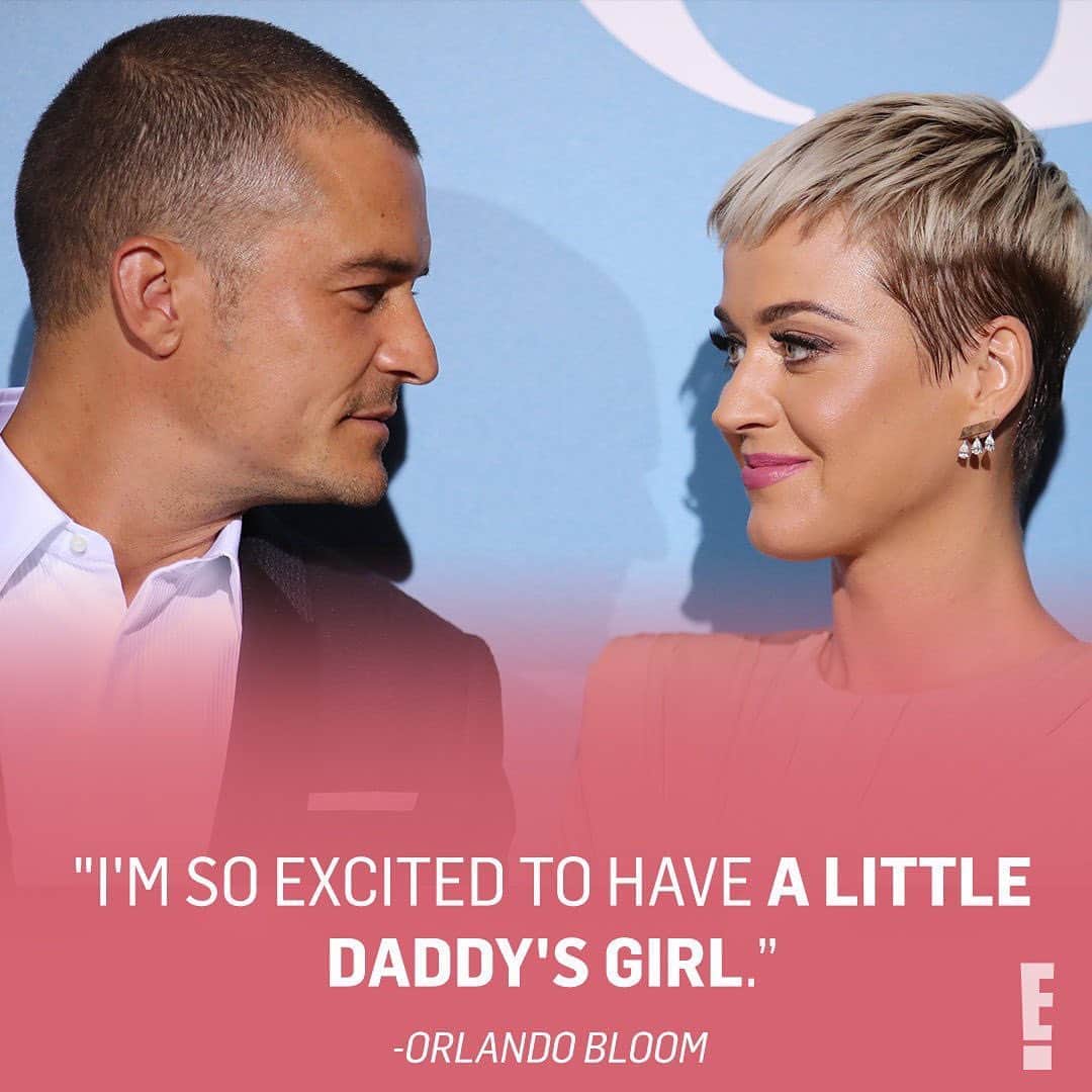 E! Onlineさんのインスタグラム写真 - (E! OnlineInstagram)「As Orlando Bloom and Katy Perry near the birth of their first child together, Orlando had one hope for their little girl: "I hope she's going to love me as much as I love her." 💗 (📷: Getty)」8月12日 23時23分 - enews