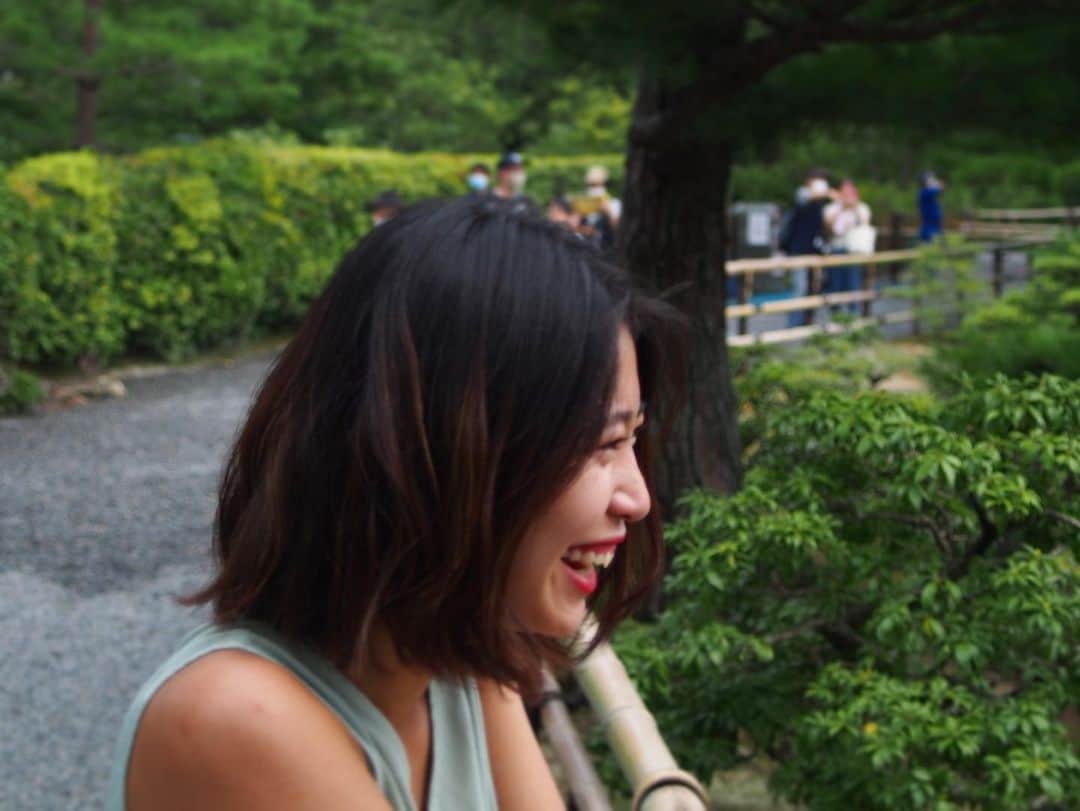 奥野由さんのインスタグラム写真 - (奥野由Instagram)「Photo by 弟🍃  #京都 #kyoto #夏」8月12日 23時45分 - __yuu___