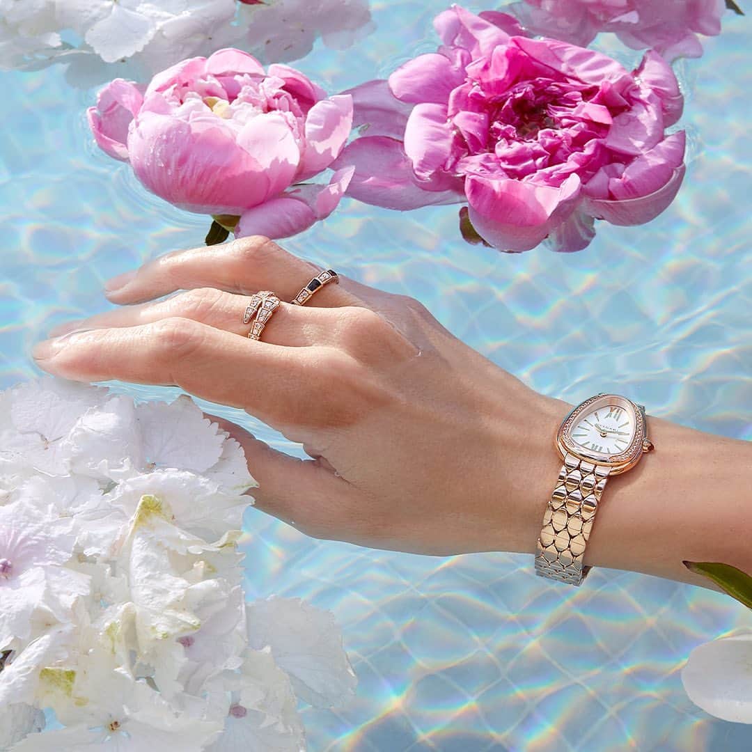 LVMHさんのインスタグラム写真 - (LVMHInstagram)「Wherever you are, experience a special getaway through the summery spirit of our Maisons.   Captured in creative poolside scenes, @Bulgari’s jewelry is no stranger to the blissful energy of summer.  #LVMH #Bvlgari #BvlgariJewelry」8月13日 0時13分 - lvmh