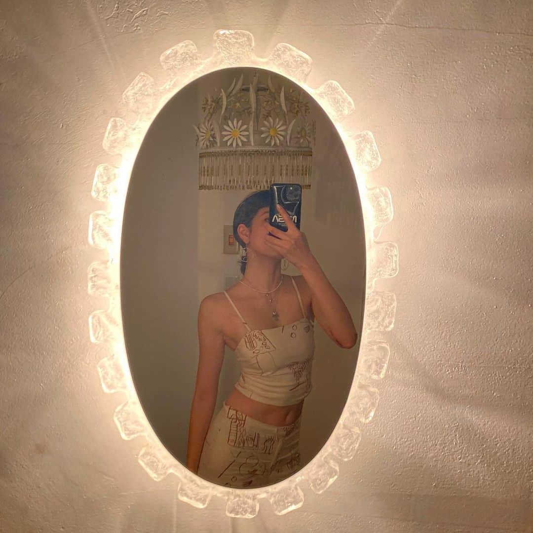 森星さんのインスタグラム写真 - (森星Instagram)「Mirror, mirror..」8月13日 9時40分 - hikari