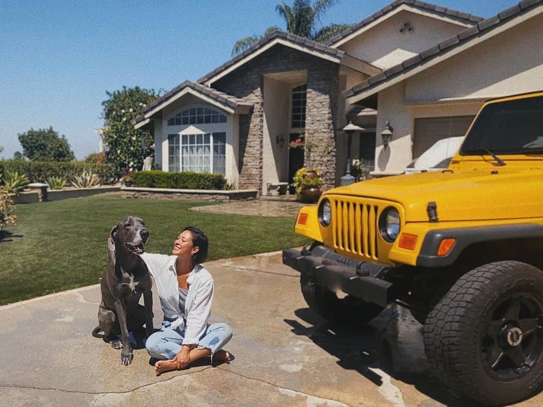 ジョーディン・テイラーのインスタグラム：「Said goodbye to my best friend today. I'm completely heartbroken but I know he's eating all the hotdogs in heaven 💛」