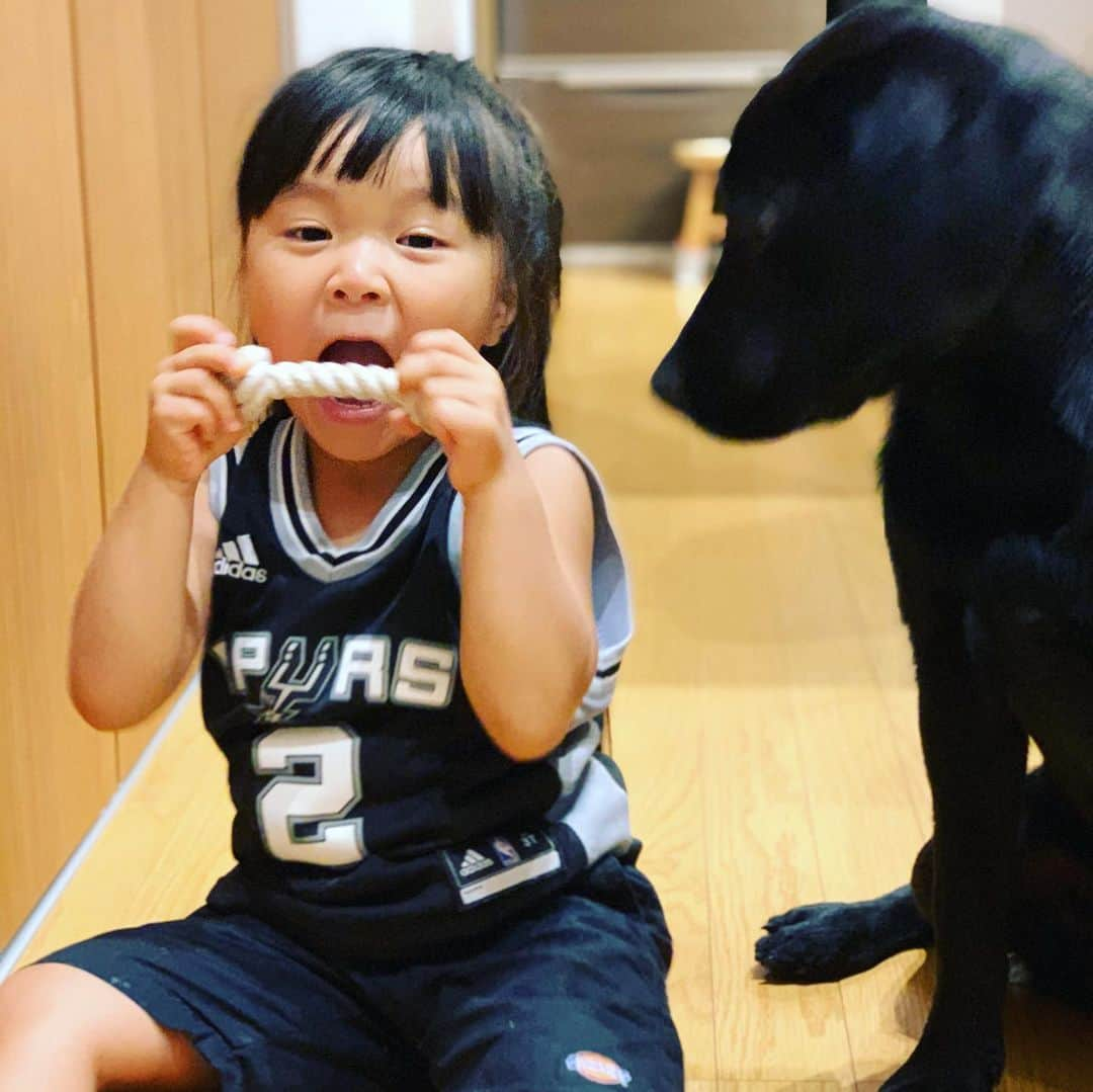 藤井惠さんのインスタグラム写真 - (藤井惠Instagram)「父ちゃん チョキ出して！  さくちゃん パー出すから！  さいしょはグー ジャンケンポン！！  で グーを出していたさくちゃん。  #さくちゃん #4才2ケ月 #娘っ子」8月13日 9時55分 - megumi_fujii