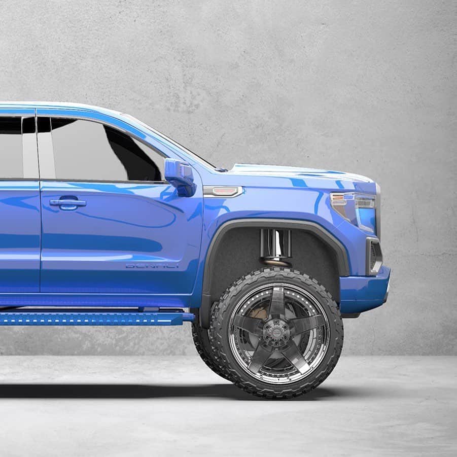 CARLiFESTYLEさんのインスタグラム写真 - (CARLiFESTYLEInstagram)「Jacked GMC Denali on 24x14 @4playwheels! Thoughts? #carlifestye」8月13日 10時22分 - carlifestyle
