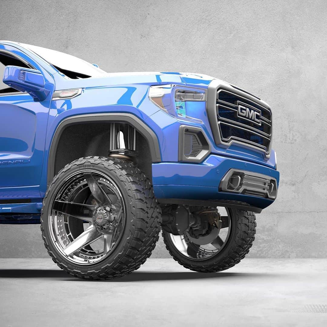 CARLiFESTYLEさんのインスタグラム写真 - (CARLiFESTYLEInstagram)「Jacked GMC Denali on 24x14 @4playwheels! Thoughts? #carlifestye」8月13日 10時22分 - carlifestyle
