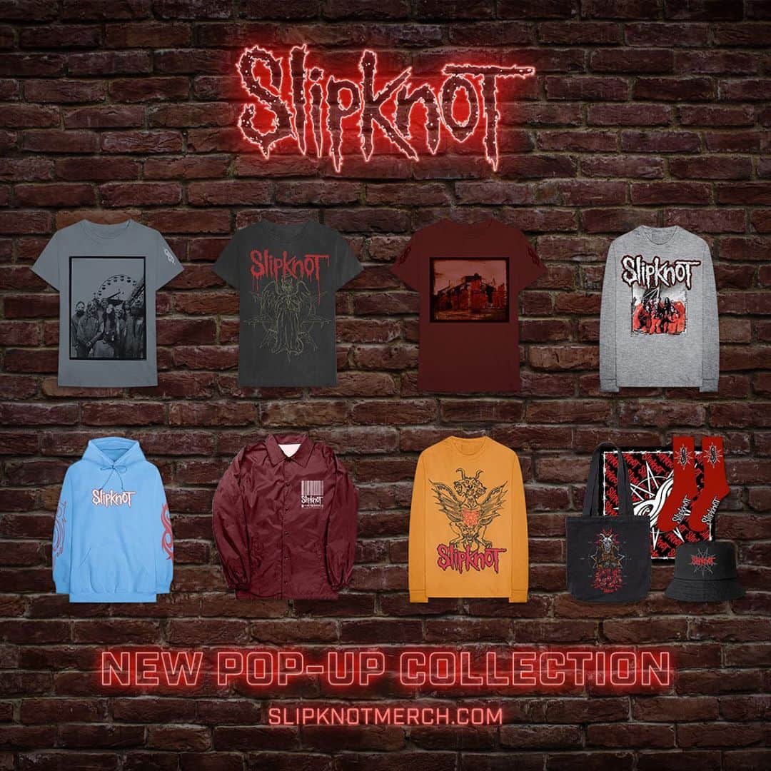 Slipknotさんのインスタグラム写真 - (SlipknotInstagram)「‪Have you explored our 360 Virtual merch store yet? Pick up new items + throwback items while they last at slipknotmerch.com ‬// Link in story」8月13日 10時24分 - slipknot