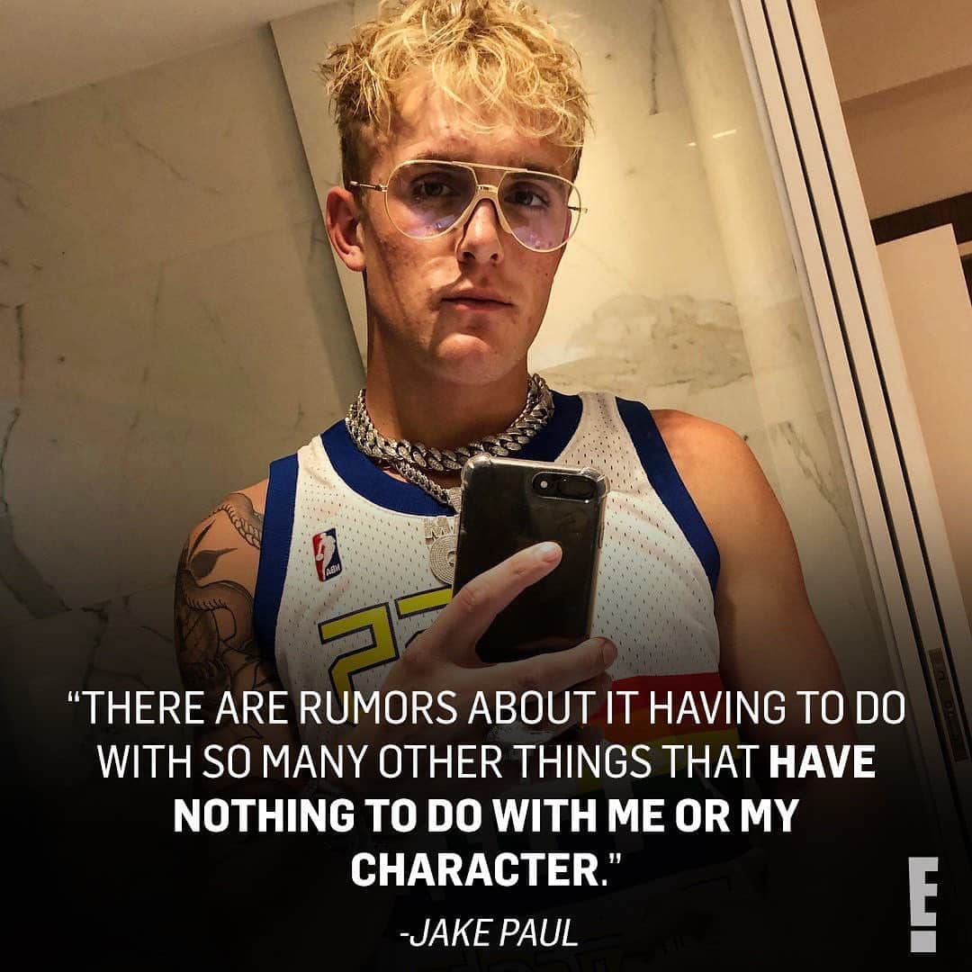 E! Onlineさんのインスタグラム写真 - (E! OnlineInstagram)「#Youtuber Jake Paul has broken his silence one week after the FBI raided his home. His heated message about the incident is at the link in our bio. (📷: Instagram)」8月13日 10時30分 - enews