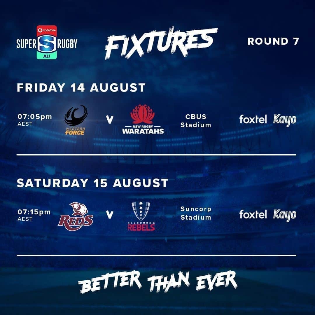 ラグビーオーストラリア代表さんのインスタグラム写真 - (ラグビーオーストラリア代表Instagram)「Can the @NSWWaratahs and @MelbourneRebels continue their form from last week and secure the wins away from home? #SuperRugbyAU⠀ ⠀ 📺 @foxtel & @kayosports⠀ #FORvWAR 🎟️👉 @ticketek⠀ #REDvREB 🎟️👉 Ticketek」8月13日 10時59分 - rugbycomau