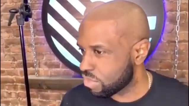 ファンクマスター・フレックスのインスタグラム：「Uh oh! A guy gotta get that line touched up so I can keep them💰💰💰coming! 😂😂😂!!! Cause the dj buisness is a struggle!😂👀@gerowhairink Just had another appointment! Maria likes the look! @fade2famous (beard gang) @mrcommodore they see it! It’s been a good year for me! 35 pounds down! More to go! @40dayreset Nice!!!!!!!!!!✌🏾🤷🏿‍♂️👑🤡💰💼 NO MORE HATS FOR ME!!!」