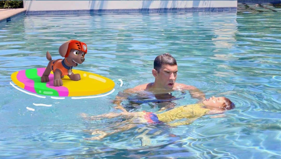 マイケル・フェルプスさんのインスタグラム写真 - (マイケル・フェルプスInstagram)「Have you learned the 123s and ABCs of swim safety? I’ve teamed up with @pawpatrol to spread the word about how to be safer in and around the water. Booms and I are always practicing in the water, learning to float, blowing bubbles, kicking in the water and taking a breath when he swims. I make sure I’m never more than an arms length away.  Learn these important water safety tips and teach them to your kids! #PAWPatrolSafetyFirst #Sponsored」8月13日 2時44分 - m_phelps00