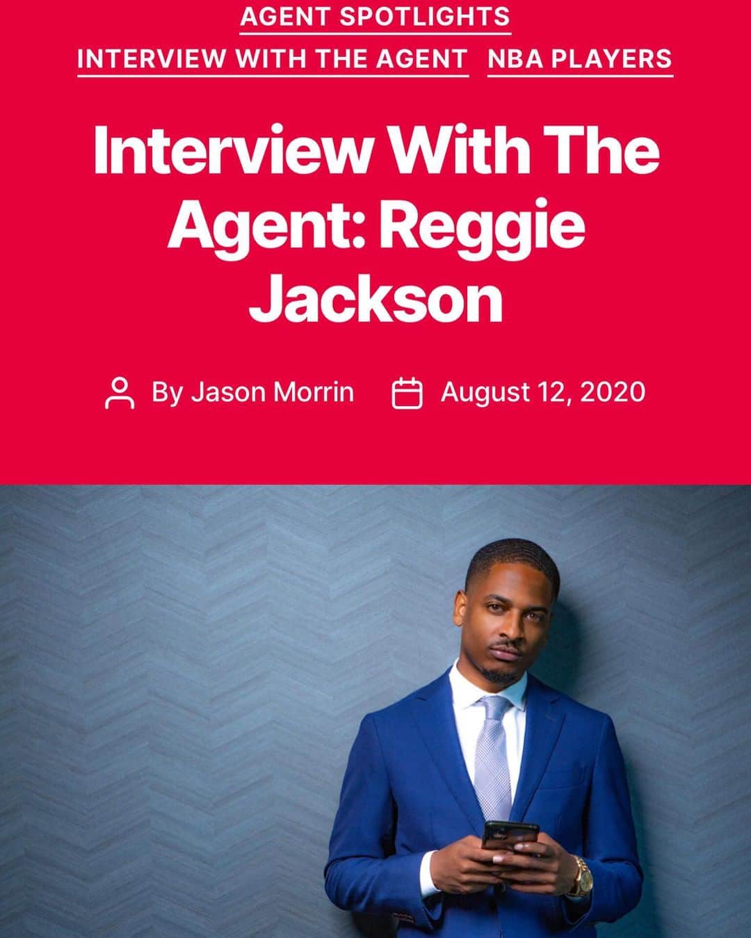 ジョン・ウォールのインスタグラム：「Major Deal Alert!! @reggiejak5 keep Working Hard Brother. Beyond Proud , you spoke your Dreams into existence and one of the hardest working guy in the business ‼️」