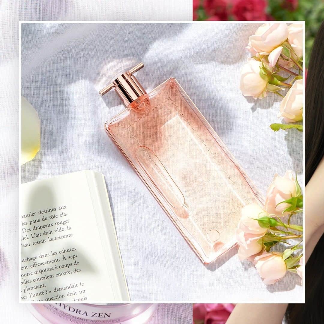Lancôme Officialさんのインスタグラム写真 - (Lancôme OfficialInstagram)「Soaking up the sun in a rose garden and refreshing yourself with Idôle is always a great way to finish off any summer look. Don’t you think?  #Lancôme #HappyLancômeSummer」8月13日 3時58分 - lancomeofficial