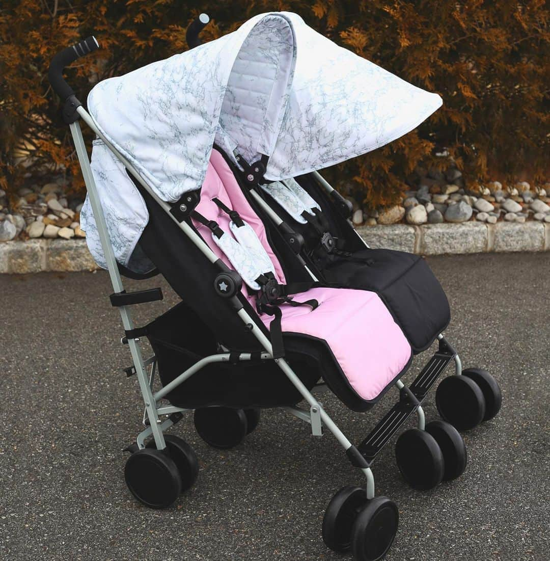 ニコール・ ポリッツィさんのインスタグラム写真 - (ニコール・ ポリッツィInstagram)「Yasss MAWMA’s !!!!my @yourbabiieofficial MAWMA Marble Double Stroller just launched exclusively at @buybuybaby! 🥰With reversible pink and black seat covers ! The perfect stroller for siblings or twins!👶🏽👶🏽 LINK IN BIO #yourbabiie #mawma #babygear #momlife #strollerstyle #stroller #travel #parenting #buybuybaby #babyessentials #babyregistry #twinning #yourbabiiepartner」8月13日 6時00分 - snooki