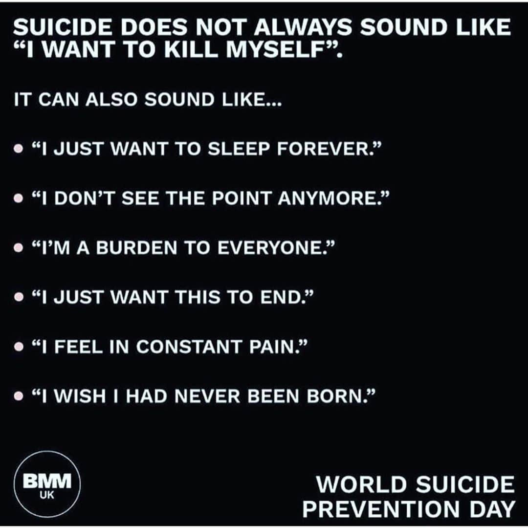 アンドリア・バーバーさんのインスタグラム写真 - (アンドリア・バーバーInstagram)「Suicide prevention awareness should be EVERY DAY. Hotlines are good. Hashtags are good. But often, this doesn’t even scratch the surface of someone’s deep pain.  The onus is on ALL OF US to check in with each other. Reach out. Ask the difficult questions. Trust your gut. If someone you love doesn’t seem okay, keep asking the difficult questions. Listen. Meet them where they’re at, and love them without judgement.   YOUR TIME is the most valuable thing you can offer to someone who is suffering. ❤️🌎」9月11日 14時12分 - andreabarber