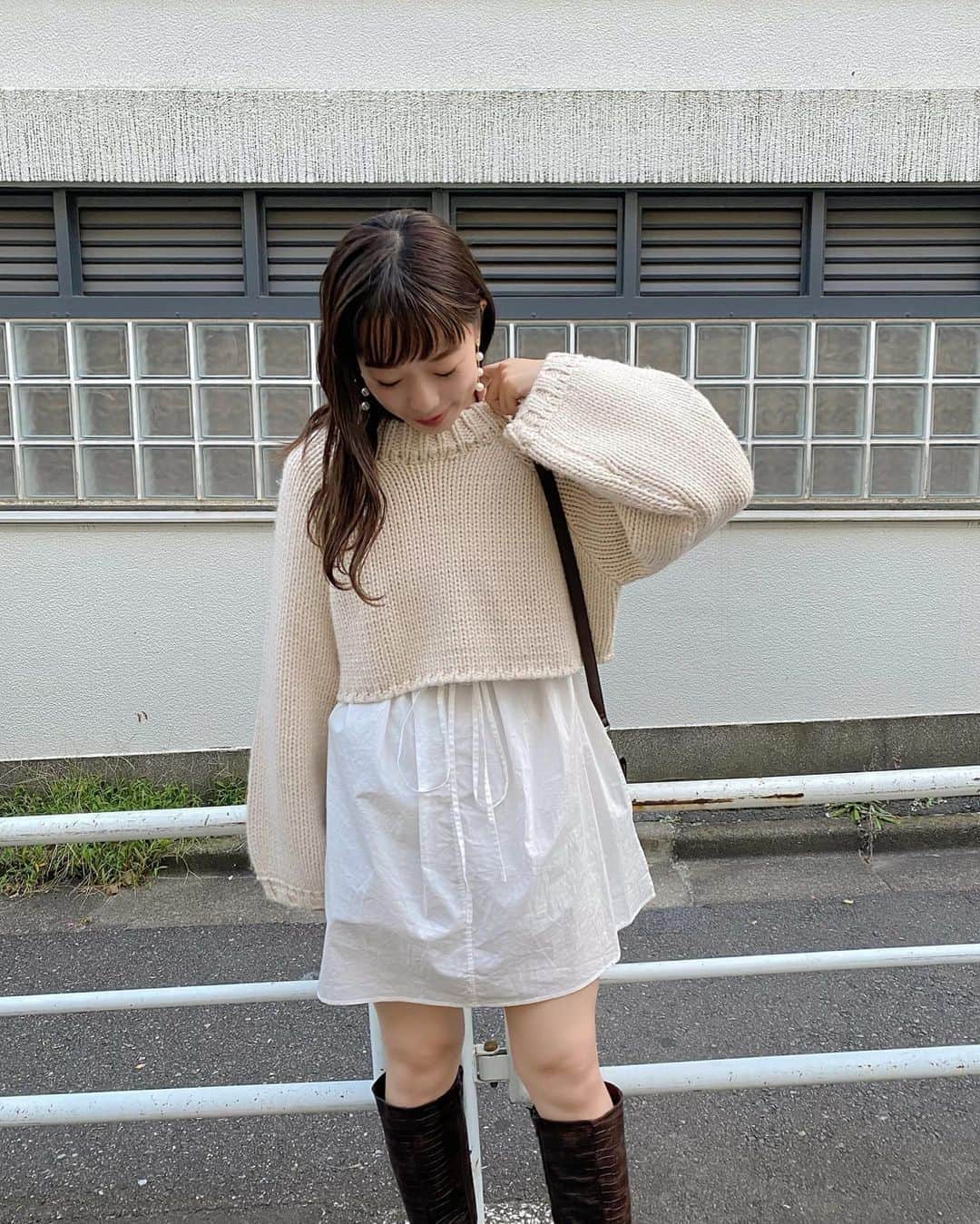 のインスタグラム：「ㅤㅤㅤㅤㅤㅤㅤㅤㅤㅤㅤㅤㅤ ㅤㅤㅤㅤㅤㅤㅤㅤㅤㅤㅤㅤㅤ これも待ち遠しい！ チュニックとニット、セットなんです♡ 短丈ニットは後ろも可愛いのでまた載せます☺️ ㅤㅤㅤㅤㅤㅤㅤㅤㅤㅤㅤㅤㅤ ㅤㅤㅤㅤㅤㅤㅤㅤㅤㅤㅤㅤㅤ #kana_chicode #ちわcode #whoswhochico #salonbychico ㅤㅤㅤㅤㅤㅤㅤㅤㅤㅤㅤㅤㅤ」