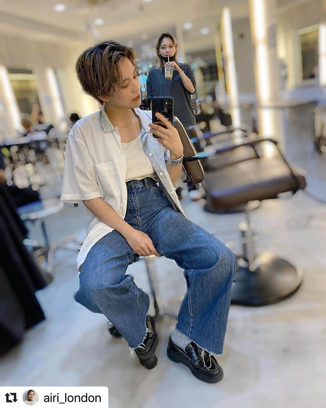 Hairsalon BREEN Tokyoさんのインスタグラム写真 - (Hairsalon BREEN TokyoInstagram)「秋は女の子になりたい季節なんです☁️ ポイントはショートだけど、女性らしさを前面に出してるのが狙いね！私の理想の女の子像。。 #SNAPLONDONIRe #セクマイ #ジェンダーレス #フリクロ」9月11日 13時47分 - hairsalon_breen_tokyo