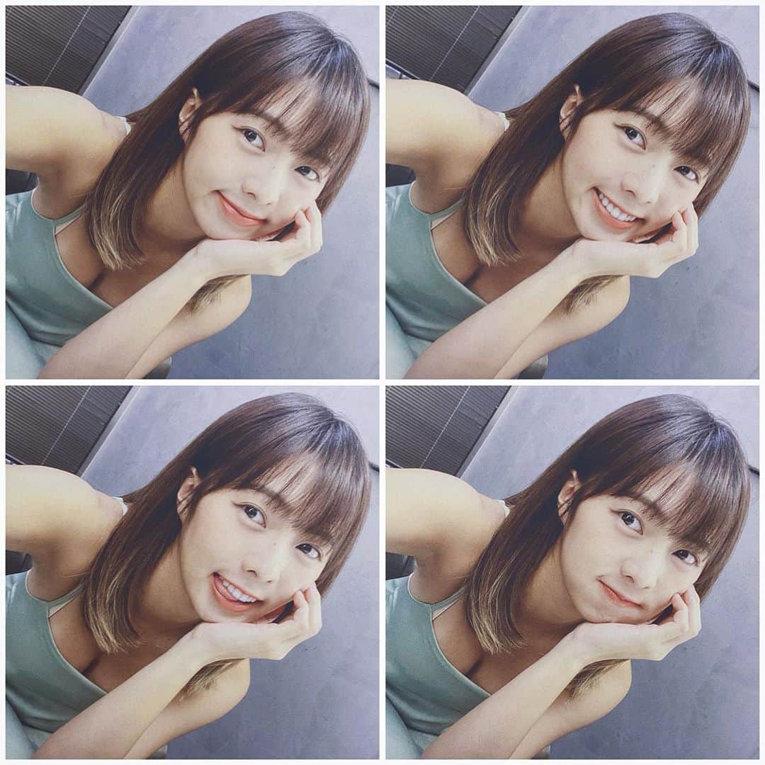 Dewi Chienのインスタグラム：「嗨～久違的瀏海+短髮！還行嗎？ #直接少十歲 #哇變八歲了」