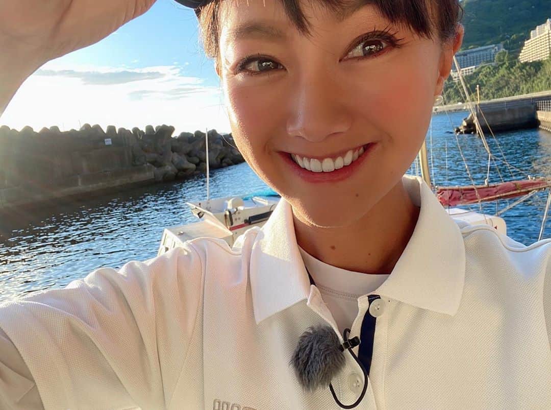 福島和可菜さんのインスタグラム写真 - (福島和可菜Instagram)「おはようございます☀今日は4時半に起床😊  海にいます🌊  YES‼️Love fishing 🥰  大好きな釣りロケ‪🎣‬出会えるかな🐟❤  またUPしますね😍  #LOVE #fishing #釣り #ロケ #行ってきます #海 #sea #ocean #釣りたい #会いたい #魚 #お魚 #fish #SHIMANO #active #ambassador #毎日 #アクティブ #outdoor #偏光 #メガネ #楽しみ #ワクワク #ドキドキ #‪🎣‬ #🐟 #❤ #🌊 #✨ #☀️」9月11日 6時11分 - fukushimawakana