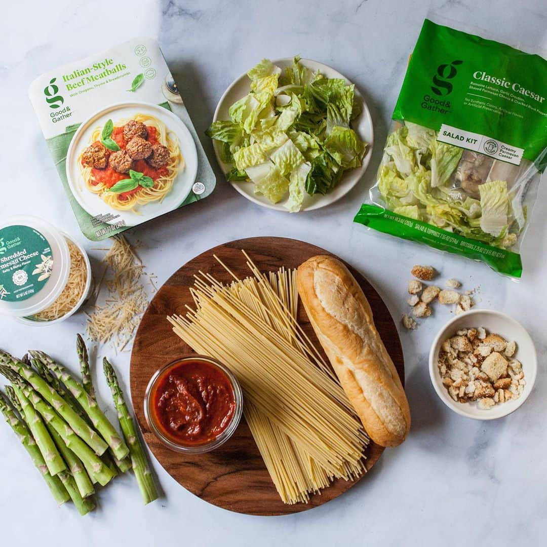 Targetさんのインスタグラム写真 - (TargetInstagram)「When it comes to a no-stress pasta night, @meganjgordon just gets it! Put together this dinner time favorite with #GoodandGather.」9月11日 6時50分 - target