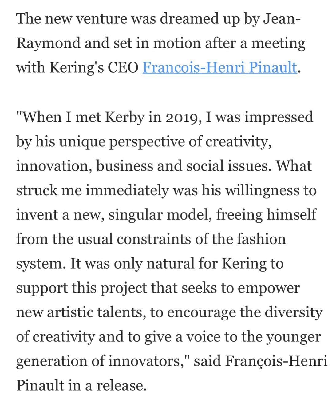 ナオミ・キャンベルさんのインスタグラム写真 - (ナオミ・キャンベルInstagram)「Congratulations Kirby on your new venture with @kering_official , authentic original you are! So happy this is finally announced. @kerbito you are a force of Change in moving the next generation forward !!! Love & Respect 🎉🎉😘❤️😘❤️🎊🎊」9月11日 7時06分 - naomi