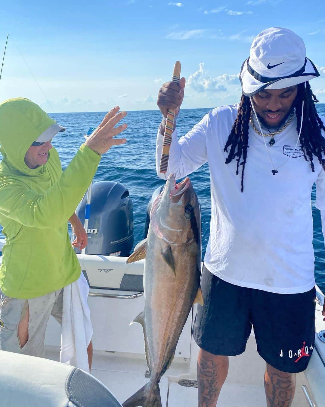 ワカ・フロッカ・フレイムのインスタグラム：「Captain Rob showed me the way the rest was history」