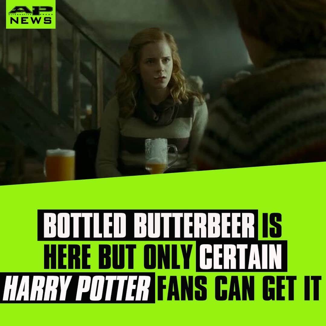 Alternative Pressさんのインスタグラム写真 - (Alternative PressInstagram)「Harry Potter’s famous Butterbeer is finally getting bottled, and it’ll make you wish you could use the Accio charm in real life⁠ LINK IN BIO⁠ .⁠ .⁠ .⁠ #harrypotter #harrypotterbutterbeer #butterbeer #harrypotterfans #altpress #alternativepress」9月11日 9時01分 - altpress