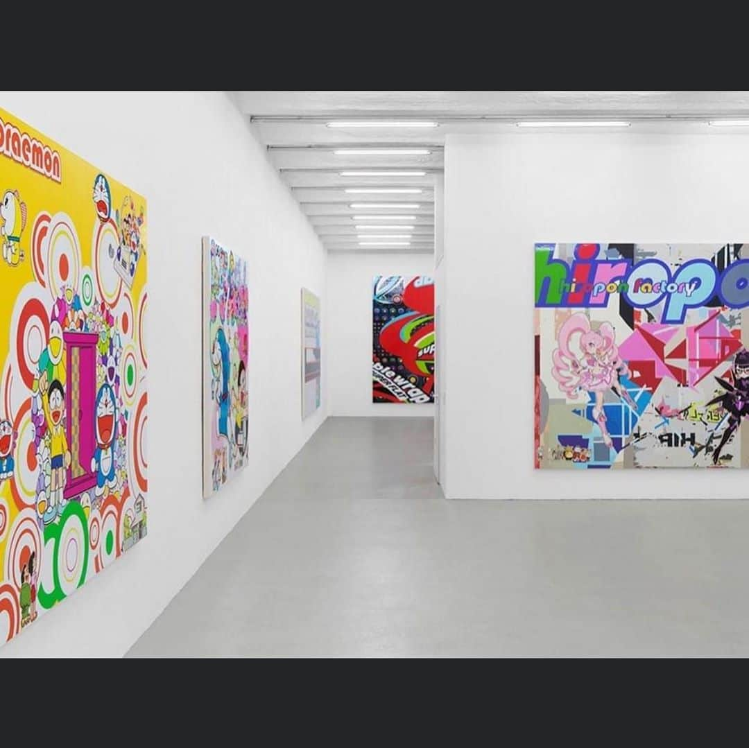 村上隆さんのインスタグラム写真 - (村上隆Instagram)「Thank you @tobiasmberger ! ↓ I curated Michel Majerus Superflat @michelmajerusestate in #Berlin with works by Takashi Murakami inspired by Michel opening 12 September @takashipom #artberlin #berlinart #kunstinberlin #kunstberlin #berlingalleryweekend #michelmajerus @murakami_archive  © Michel Majerus Estate, 2020, courtesy neugerriemschneider, Berlin © 2019-2020 Takashi Murakami/Kaikai Kiki Co., Ltd. All Rights Reserved. ©Fujiko-Pro. Courtesy of the artist studio and PERROTIN Photo: Jens Ziehe, Berlin @ Berlin, Germany」9月11日 10時27分 - takashipom