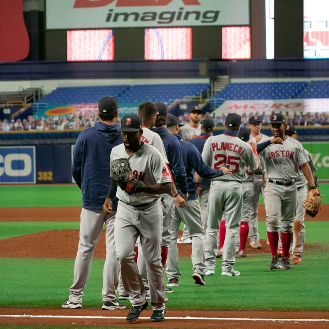 ボストン・レッドソックスさんのインスタグラム写真 - (ボストン・レッドソックスInstagram)「😁」9月11日 11時24分 - redsox