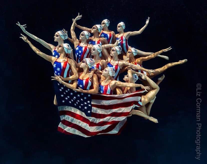 アンドレア・フエンテスのインスタグラム：「"Talent wins games, but teamwork and intelligence win championships." – Michael Jordan  Here you are the 12 of you, working hard every single day for your Olympic dream but more important than that: to inspire a generation and to be an active and bright part of the history of our sport.   Keep it up team! 🇺🇸💪#Nothingwillstopus @lizcormanphotography」