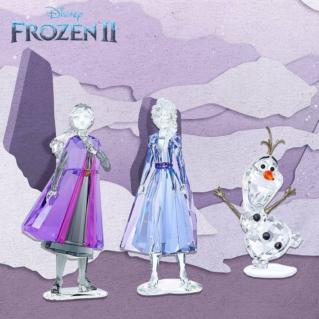 SWAROVSKIさんのインスタグラム写真 - (SWAROVSKIInstagram)「Follow Anna, Elsa and their friends on their journey to free the Enchanted Forest. #Frozen2」9月7日 16時02分 - swarovski