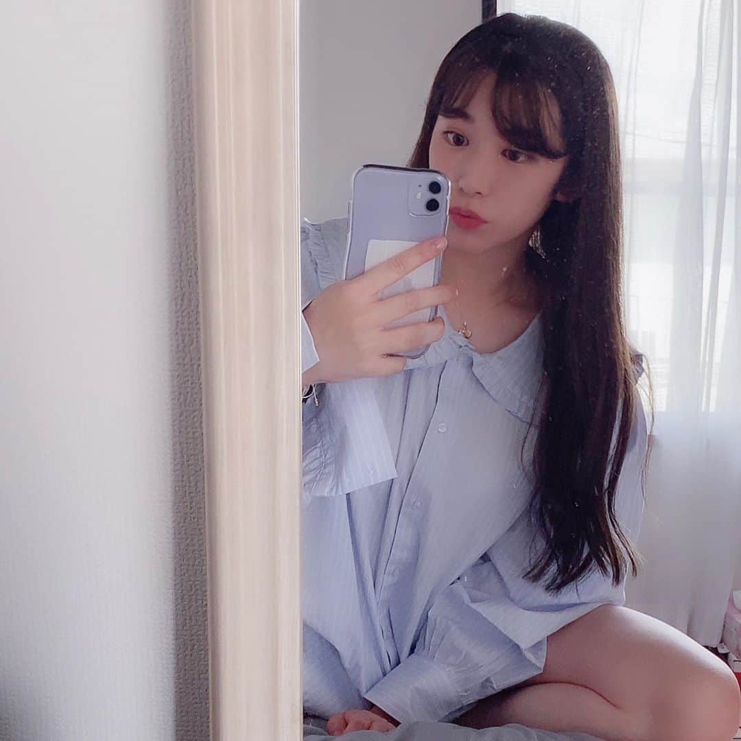 岩永亞美のインスタグラム：「💙」