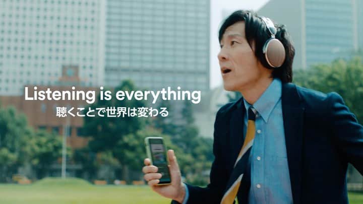 のインスタグラム：「あなたなら、こんな時、何を聴きたい？ Spotifyは音楽からポッドキャストまで、 すべての「聴きたい」にこたえます。 Listening is everything  #聴くことで世界は変わる #Spotify」