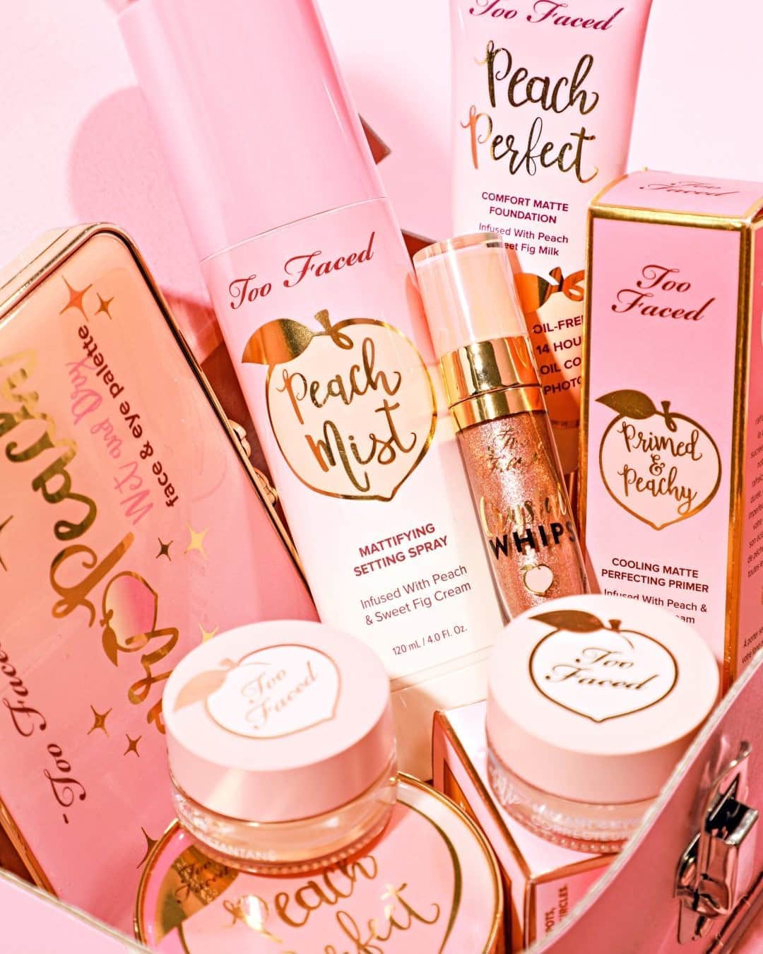 Too Facedさんのインスタグラム写真 - (Too FacedInstagram)「Absolutely peachless! 😍 Create all the peachy looks with our Peaches and Cream collection! #toofaced #tfpeachesandcream」9月7日 9時30分 - toofaced