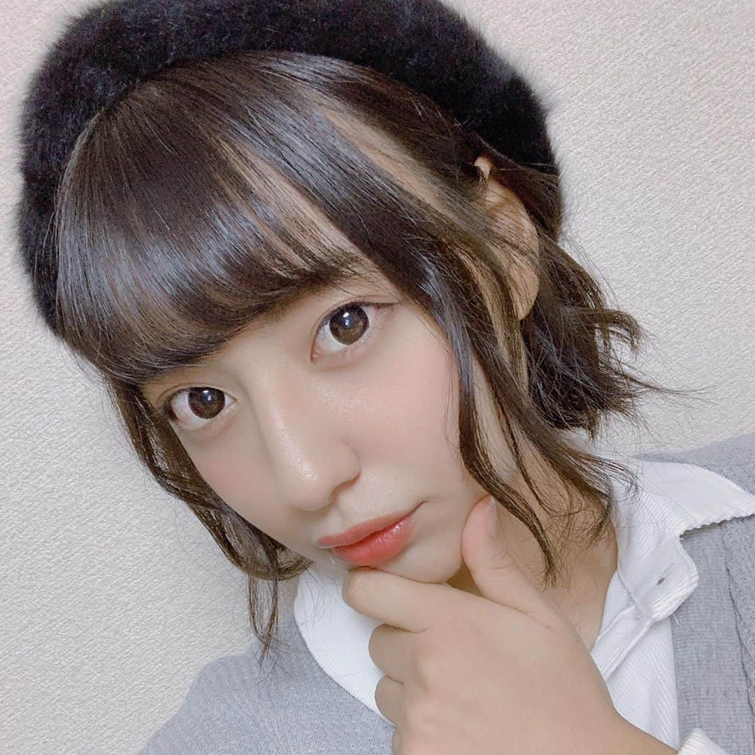 河合くるみさんのインスタグラム写真 - (河合くるみInstagram)「・ ・ #32日目 #100日後にかわいくなるくるみちゃん ・ ・ ベレー帽の季節なのでは🍂🍁🌾🍄 ・ 半袖で電車乗ったらクーラーガンガンで寒かった.☃︎.'.°☽ ・ ・ #毎日投稿 #ベレー帽 #巻き髪 #ヘアアレンジ #ボブ #サロモ #サロンモデル募集 #東京 #秋 #autumn #followme #Instagram #japanesegirl」9月7日 10時11分 - 6v6_krm