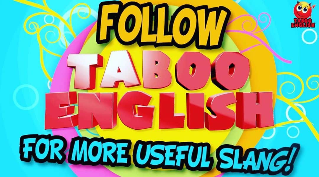 Taboo English®のインスタグラム：「O inglês que a escola não ensina! 🇧🇷 Learn words you don't get in school! 学校では教えてくれない英語 YOUTUBE novo video  • • • • #tabooenglish #subscribenow #esl #learningenglishonline #英語スラング #badwords」