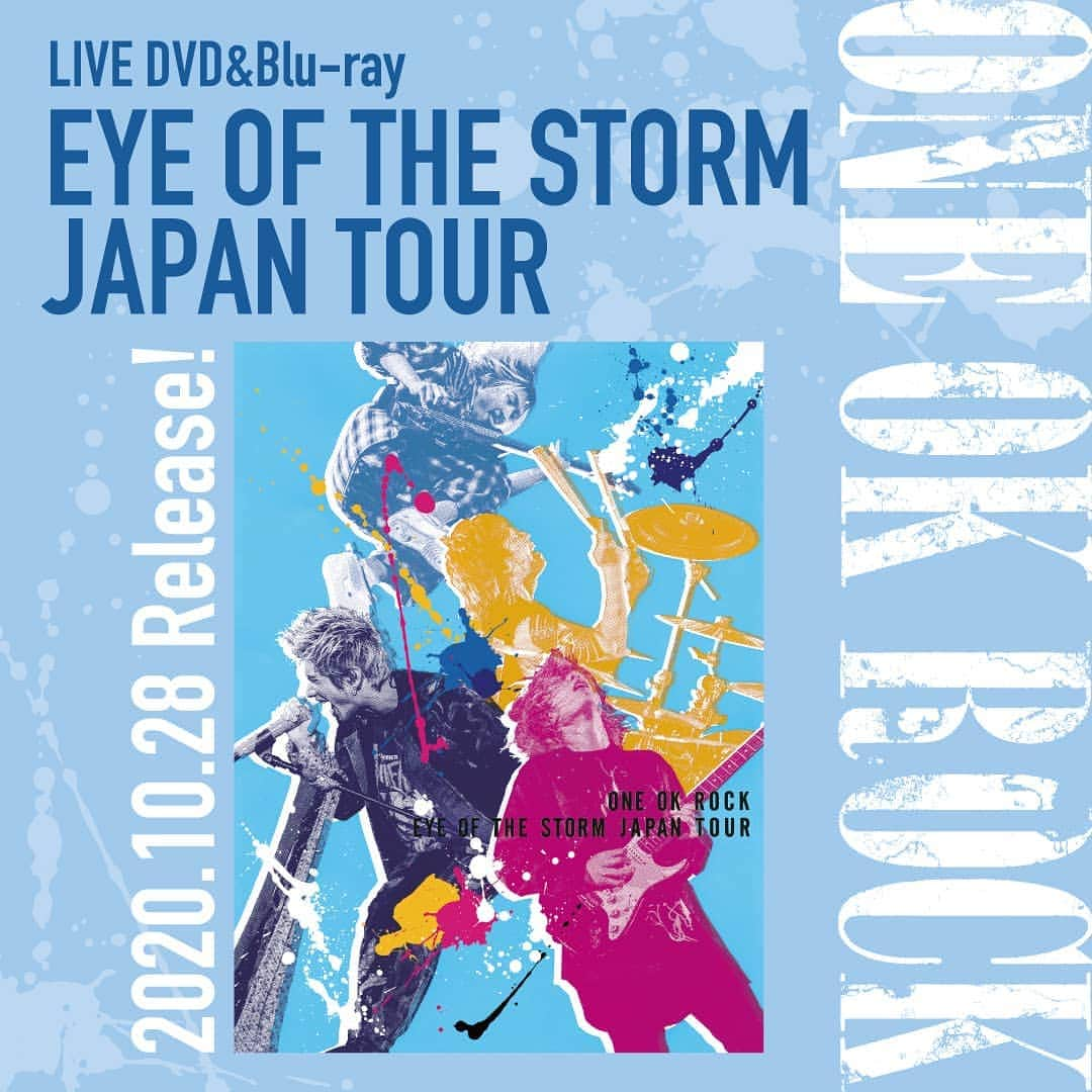 ONE OK ROCKさんのインスタグラム写真 - (ONE OK ROCKInstagram)「DVD/BD『ONE OK ROCK "EYE OF THE STORM" JAPAN TOUR』 2020.10.28 Release  #ONEOKROCK」9月7日 12時55分 - oneokrockofficial