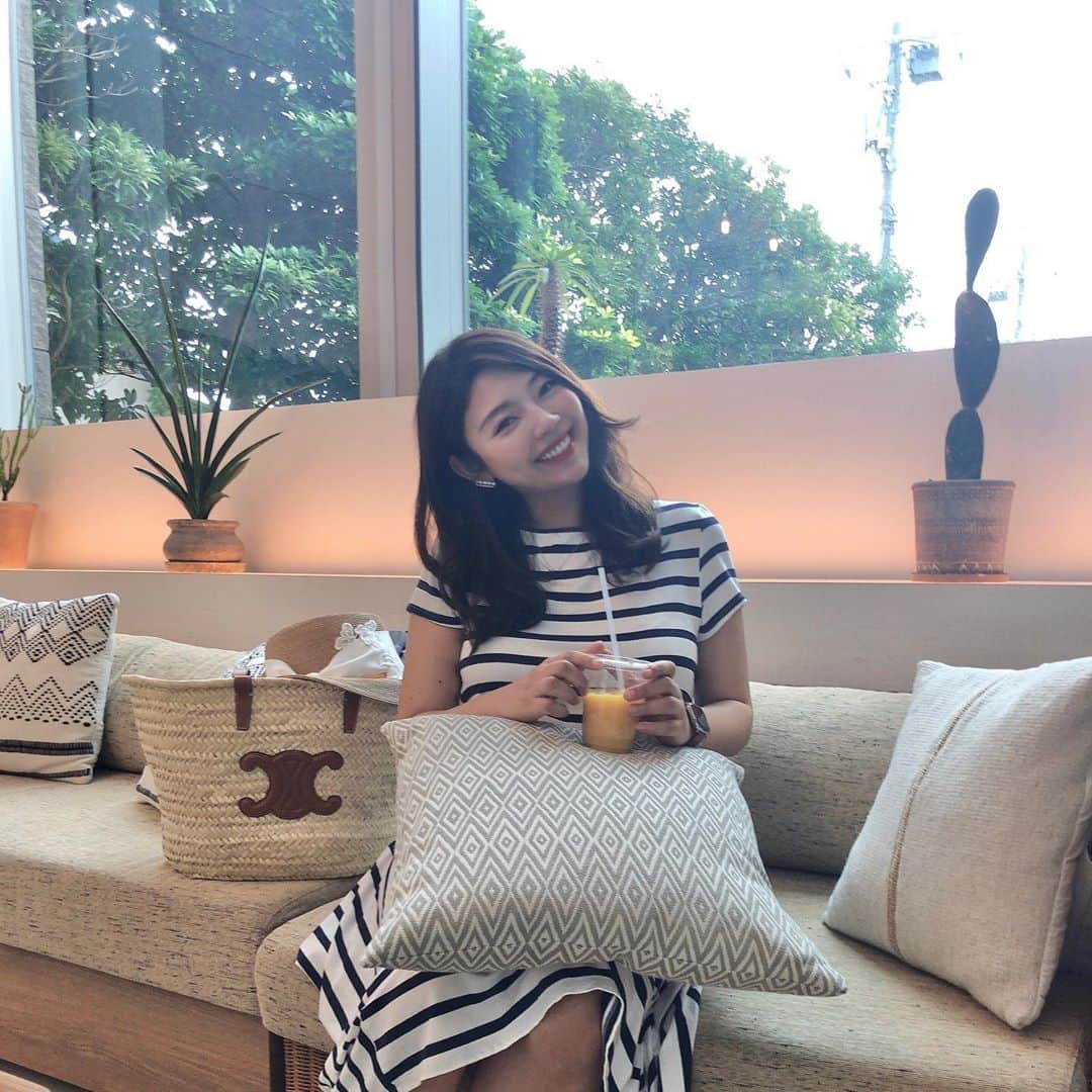 渡辺かなえのインスタグラム：「🌊☀️🍹🍦🏡🆕✨」
