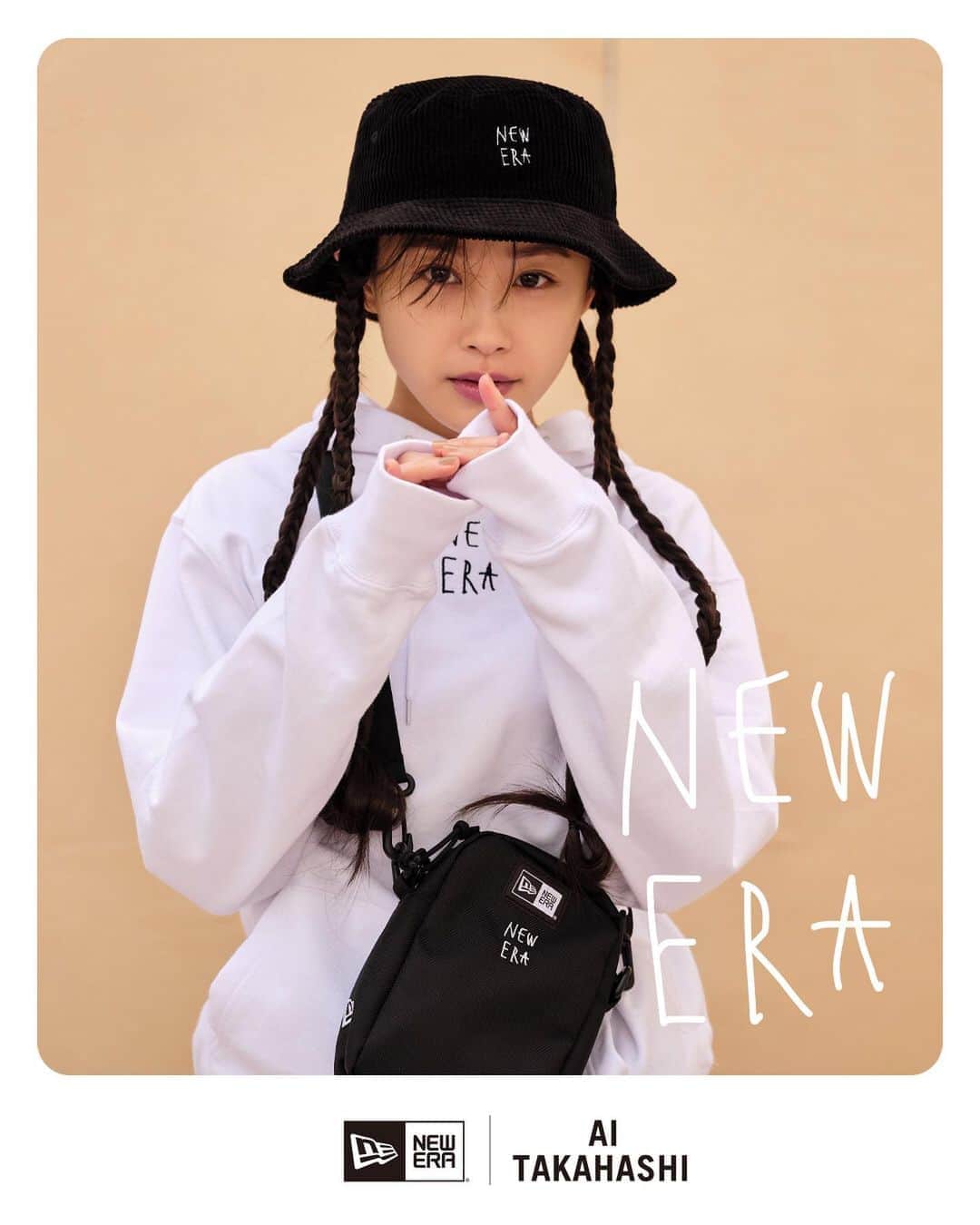 のインスタグラム：「Ai Takahashi x New Era® / 高橋愛とのコラボレーションシリーズ。​  9月展開アイテムは、9月9日(水)より発売開始です。​  #NewEra #ニューエラ #NewEraJapan #高橋愛 #newera_ai​」