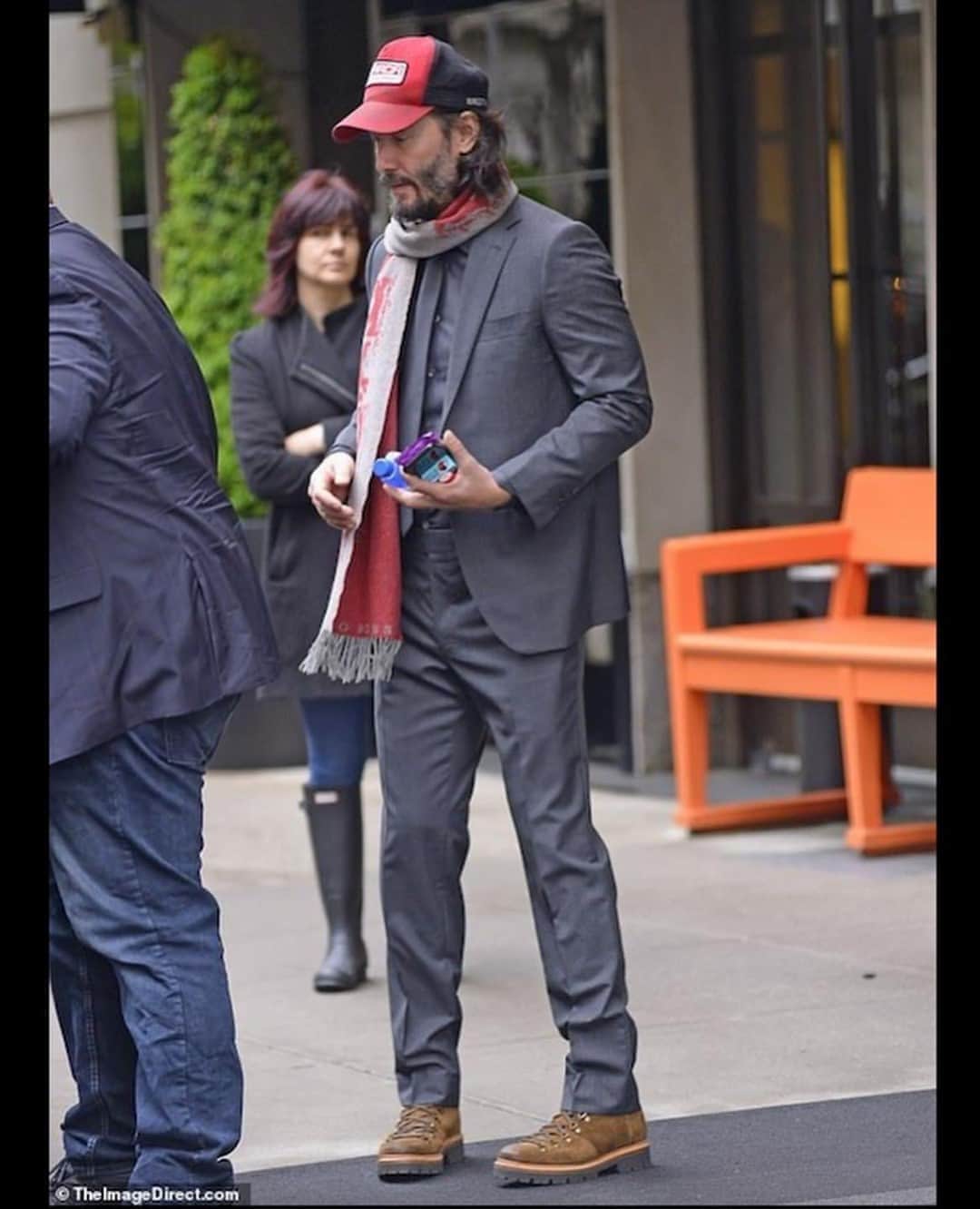 のインスタグラム：「this shot of Keanu in Grenson Brady Boots 📷 @boots_unlimited ⁠ ⁠ -⁠ ⁠ ⁠ #peopleingrenson #hikerboots #grensonbrady #hikers #grenson #menswear #grensonshoes #grensonbrogues #mensfashion #mensstyle #thegoodshoe」