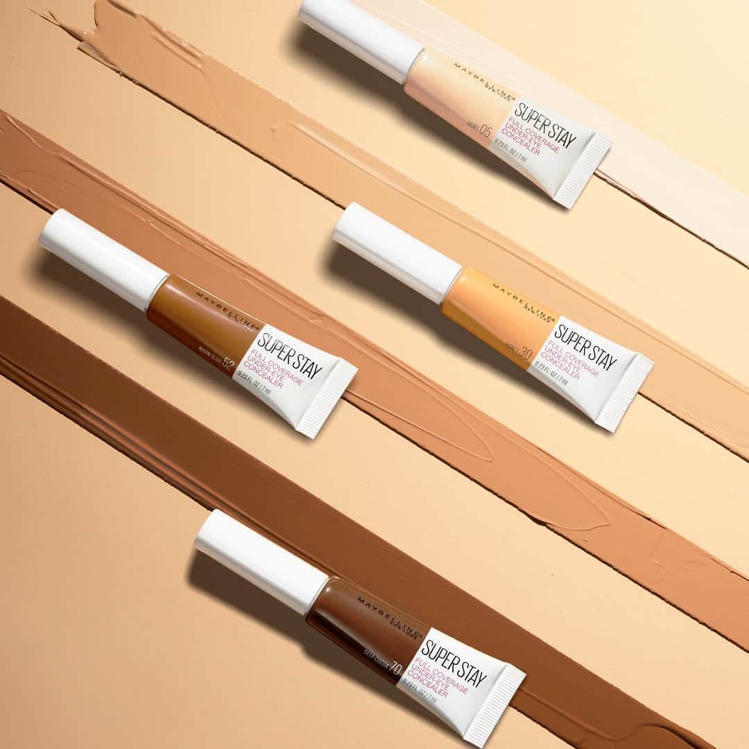 Maybelline New Yorkさんのインスタグラム写真 - (Maybelline New YorkInstagram)「#Superstayconcealer coming to the rescue this Monday! When you need to fake a good night’s sleep, this full coverage concealer is all you need! 😉」9月8日 1時44分 - maybelline